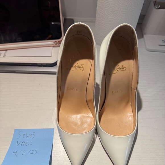 White So Kates Christian Louboutin - Picture 5 of 5